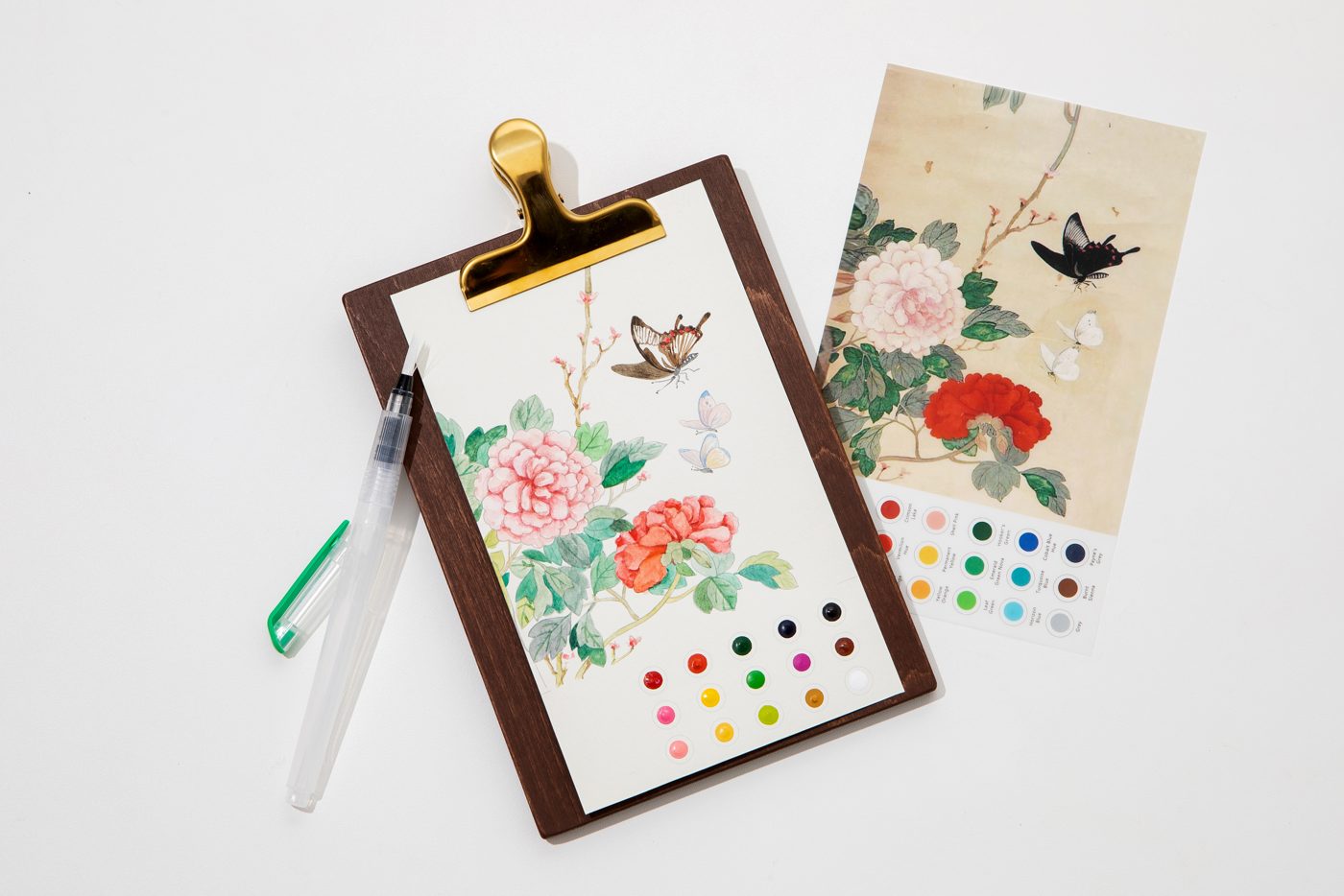 Single Soul Palette kit in use with the water brush