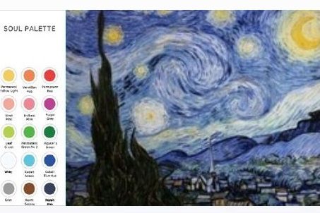 The same painting as a Soul Palette kit